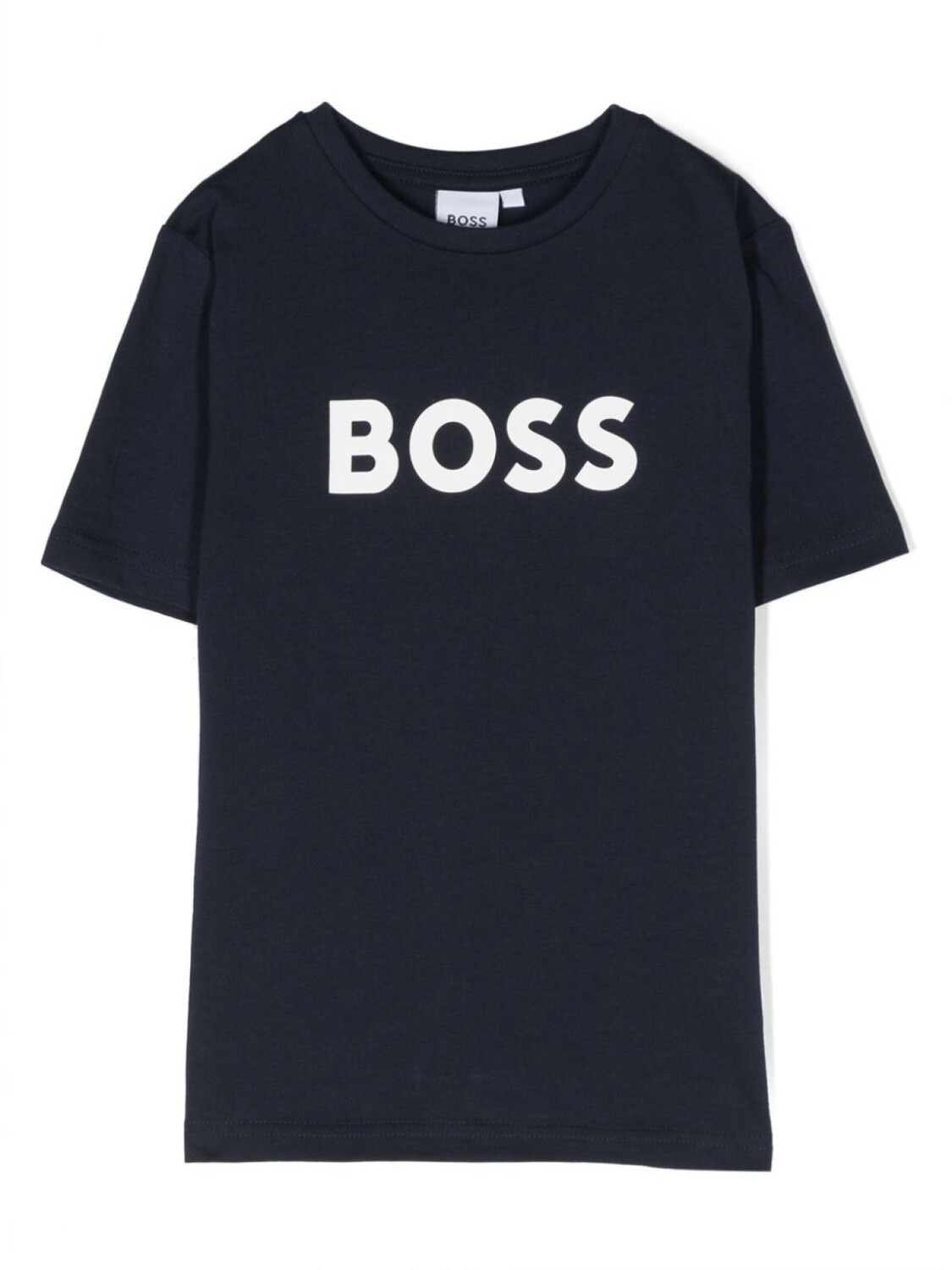 

BOSS Kidswear футболка с тисненым логотипом, синий