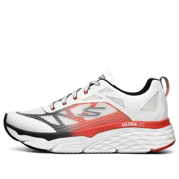 

Кроссовки max cushioning elite low-top running shoes white Skechers, белый