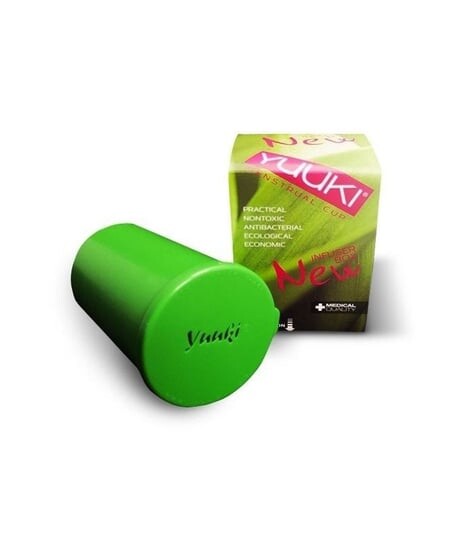 

Контейнер для дезинфекции менструальной чаши, зеленый, Yuuki