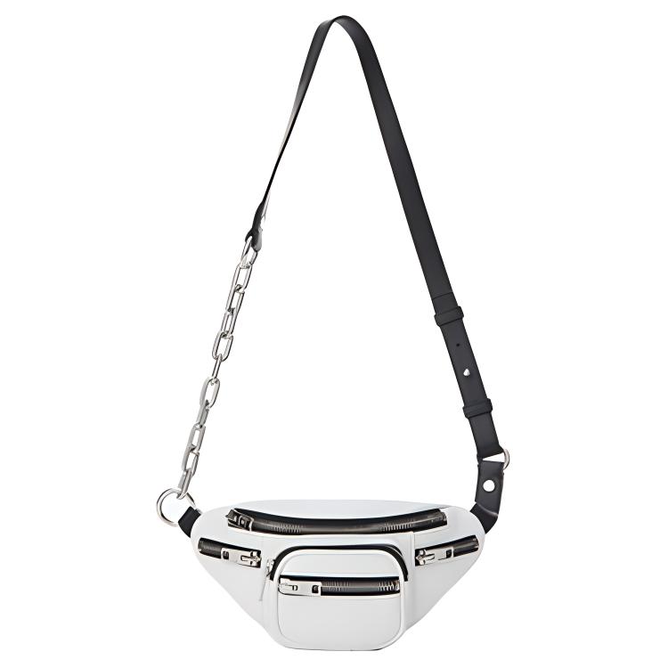 

Alexander Wang Мини-поясная сумка из овчины унисекс белая