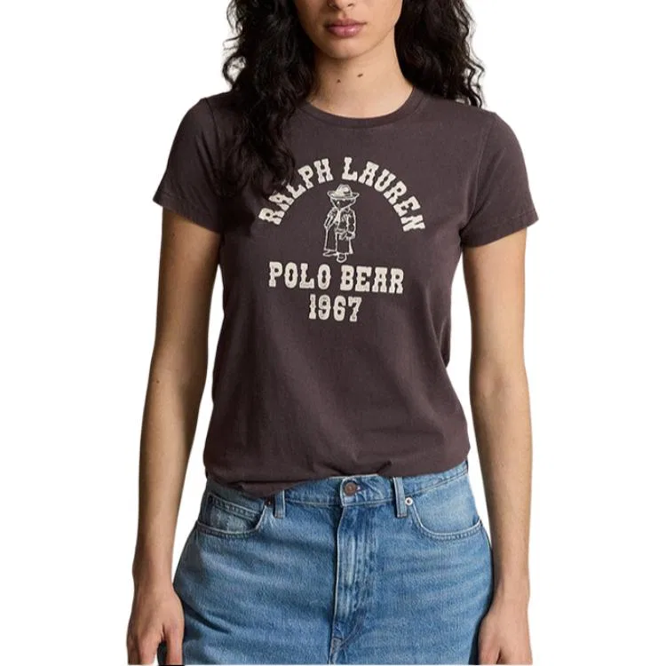 Футболка Polo Bear Cotton T-shirt Polo Ralph Lauren черный — фото 3