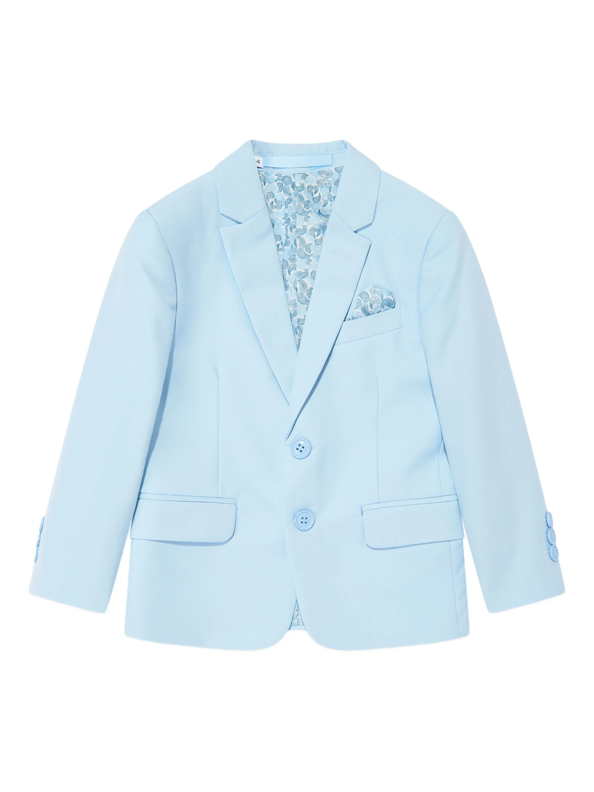 Костюм с однобортным пиджаком Suitlab Kids, синий — фото 2