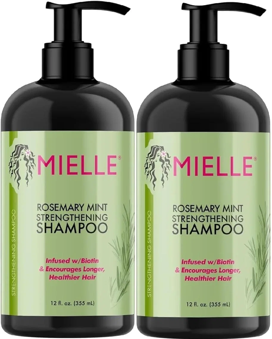 Шампунь для укрепления волос с биотином и розмарином от Mielle (.) Mielle Organics