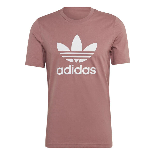 

Футболка Men's adidas originals T-SHIRT Logo Sports Breathable Short Sleeve T Wine Red T-Shirt, мультиколор