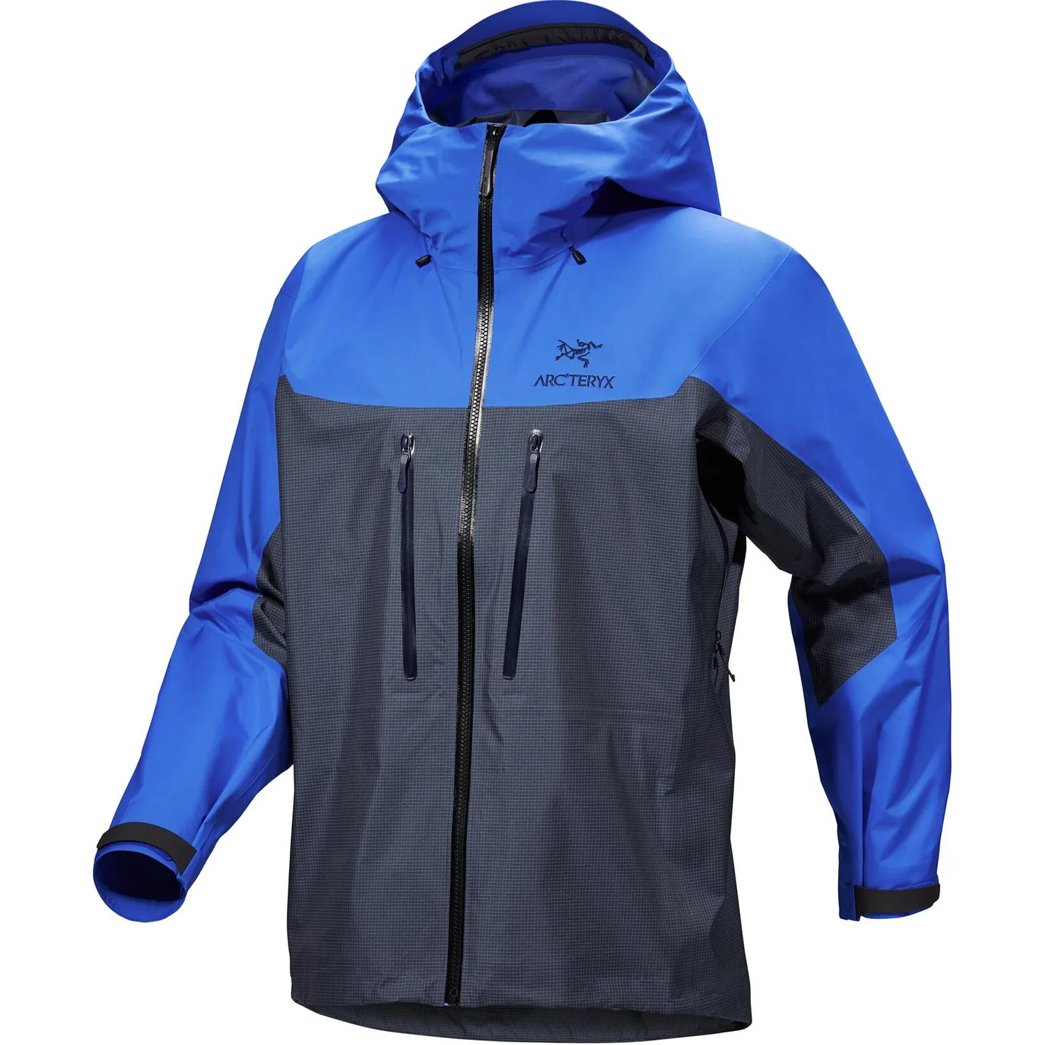 Куртка Arc'teryx Alpha, Black Sapphire/Black Sapphire/Light Vitality