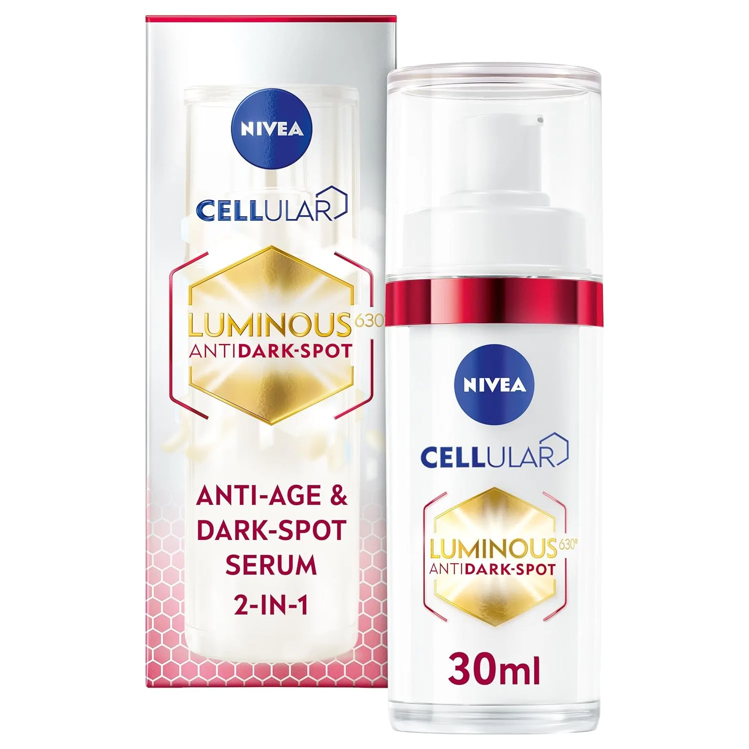 Сыворотка для лица NIVEA Luminous 630 Anti Dark Spot & Anti-Age, 30 мл Nivea