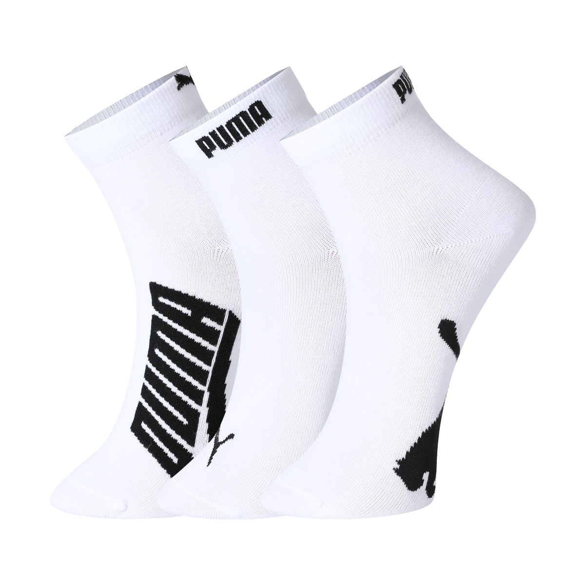 

Полуноски унисекс 3 пары черные PUMA