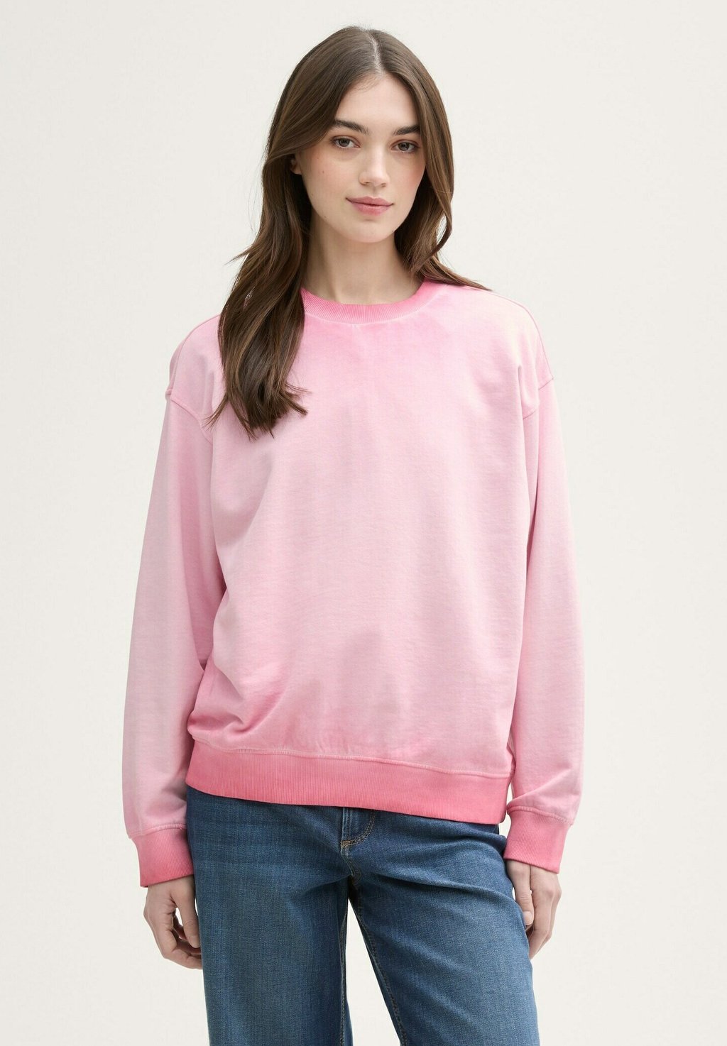 

Толстовка LOOSE FIT TOM TAILOR DENIM, цвет Light Dusty Pink