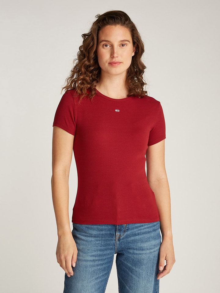 

Футболка TOMMY JEANS, бордовый