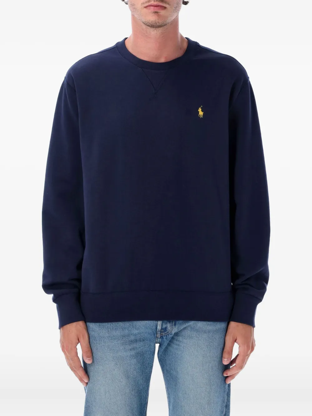 

Свитер Polo Pony с круглым вырезом POLO RALPH LAUREN, синий