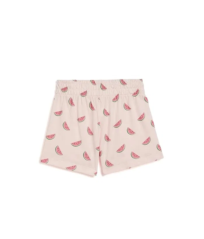 Шорты с принтом арбузов Cotton Jersey Jade Chaser Kids, Panna Cotta — фото 2
