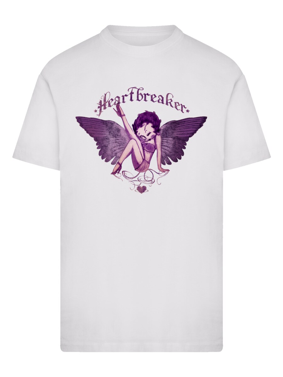 

Рубашка F4NT4STIC Betty Boop Heartbreaker Tattoo, белый