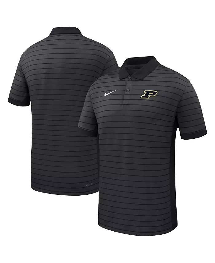 

Мужская черная футболка-поло Purdue Boilermakers 2025 Early Season Coaches Sideline Victory Stripe Performance Nike