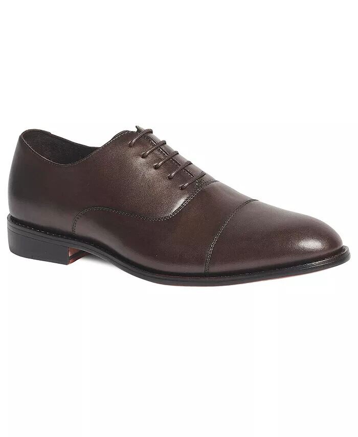 

Мужские кожаные туфли-оксфорды Clinton Cap-Toe Anthony Veer, коричневый