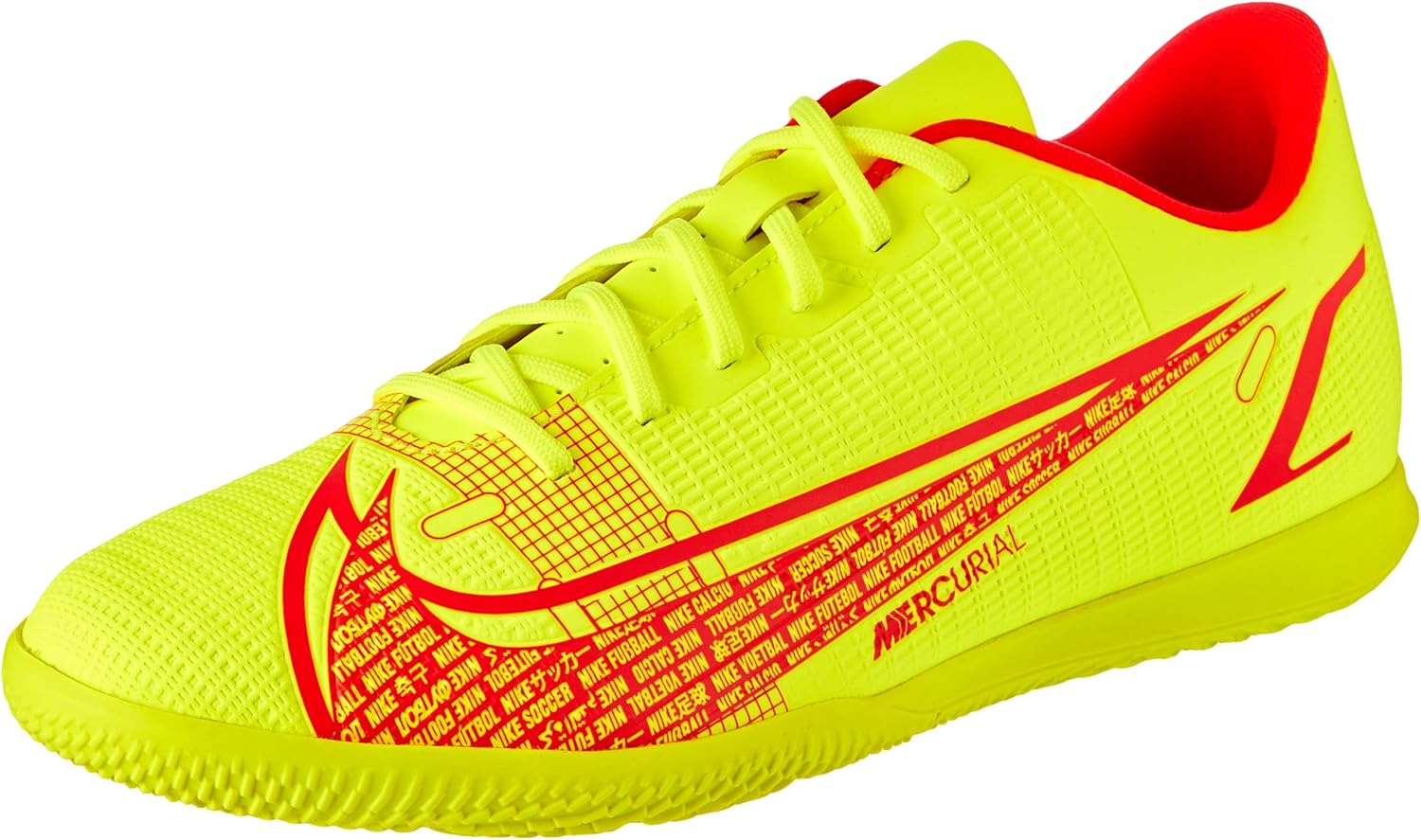 

Футбольные бутсы Nike Vapor 14 Club IC мужские Cv0980, Volt Bright Crimson 760