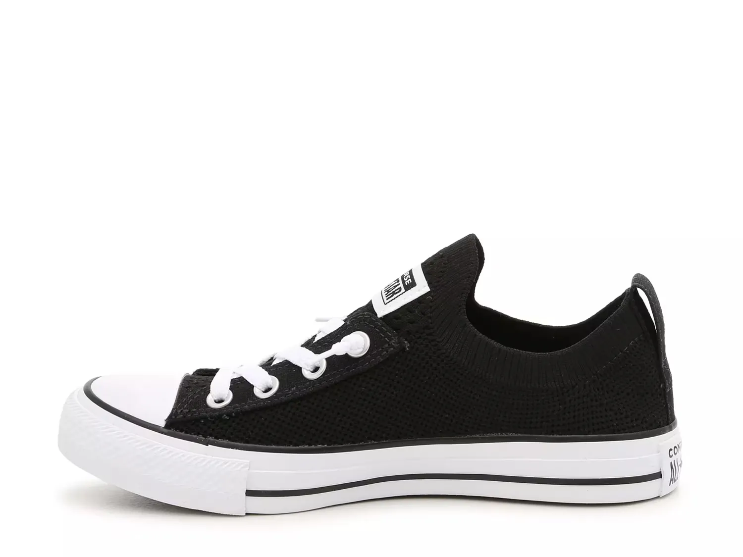 кроссовки Chuck Taylor All Star Shoreline Knit Slip-On - женские Converse, Black — фото 3