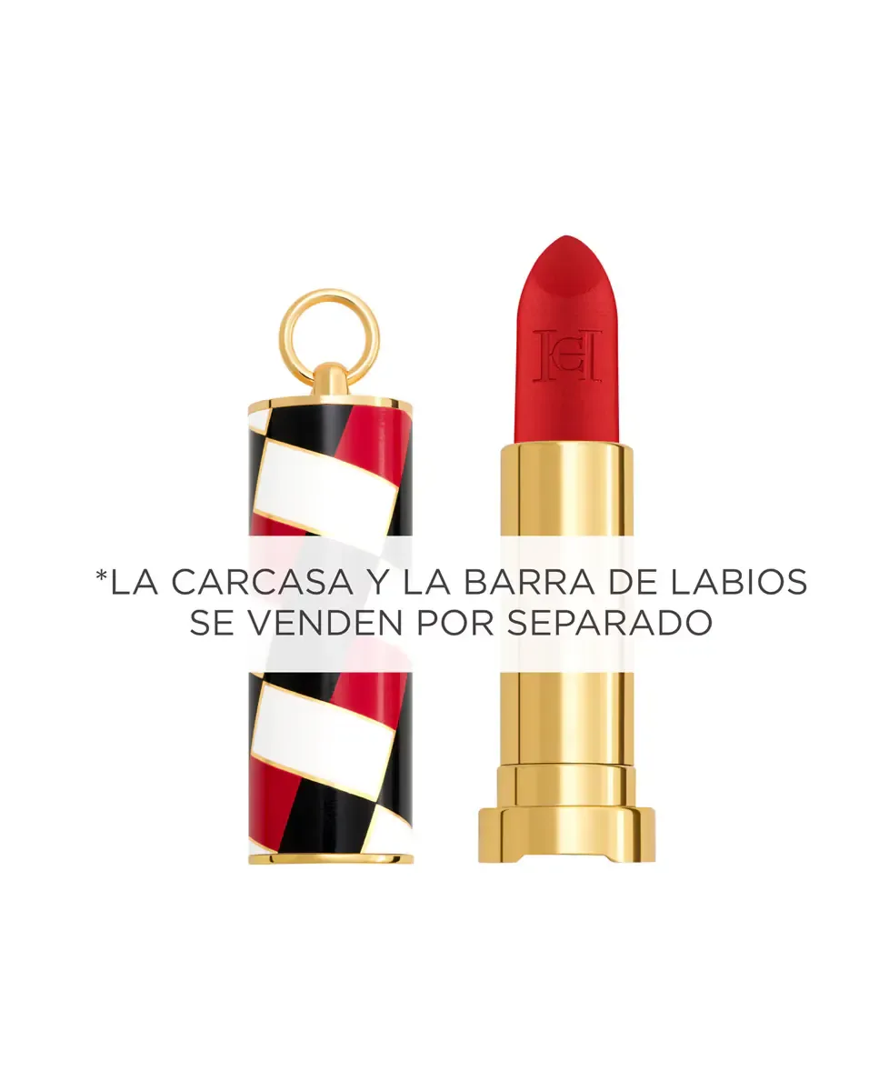 Помада для губ Fabulous Kiss The Lipstick матовый эффект Carolina Herrera, 411 Red Emergency — фото 4