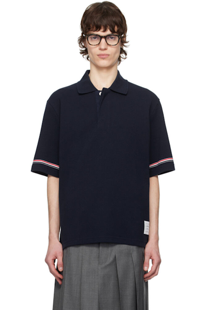 

Поло для регби в ВМС Thom Browne