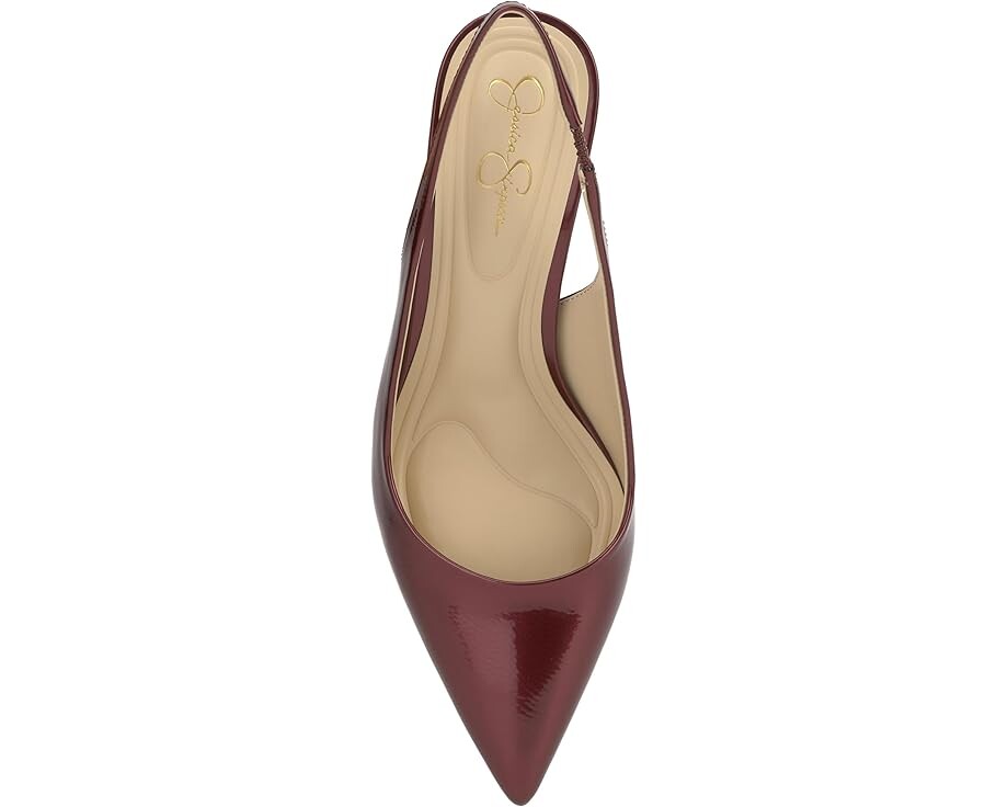 Туфли Jessica Simpson Souli Classic Slingback Pump, цвет Oxblood — фото 2