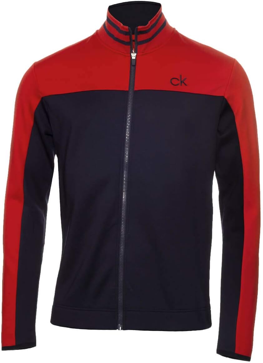 

Мужской ретро-футляр Calvin Klein с влагоотводящим флисом и молнией, Navy/Red