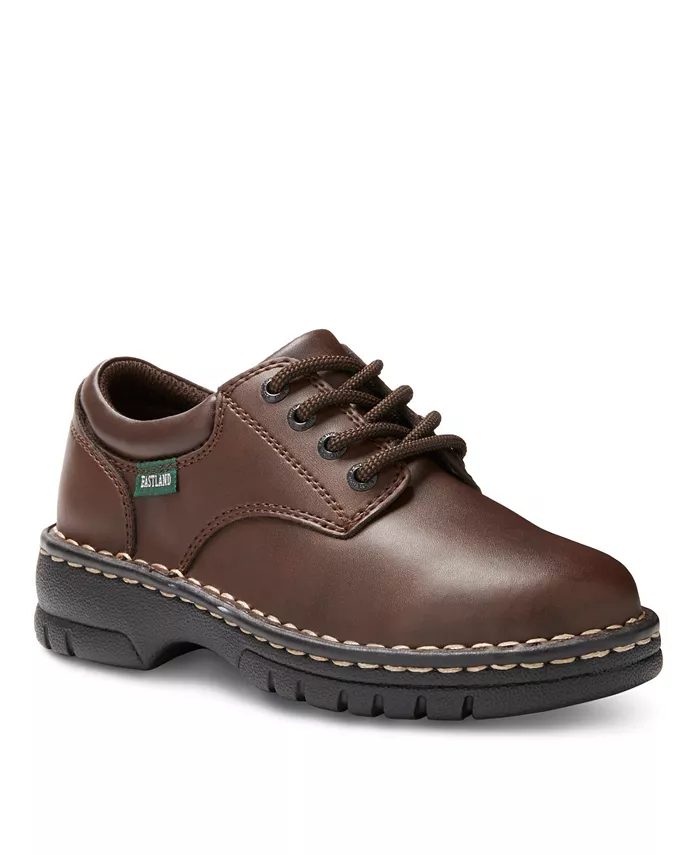 

Eastland Big Kid Boys Plainview Oxford Shoes – оксфорды для мальчиков Eastland Shoe, коричневый