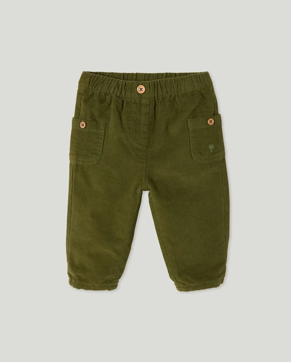 

Брюки из микровельвета с карманом сбоку для мальчика Coconut El Corte Inglés, зеленый