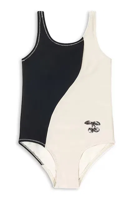 Купальник цельный с вишнями TAO SWIMSUIT Konges Sløjd, белый
