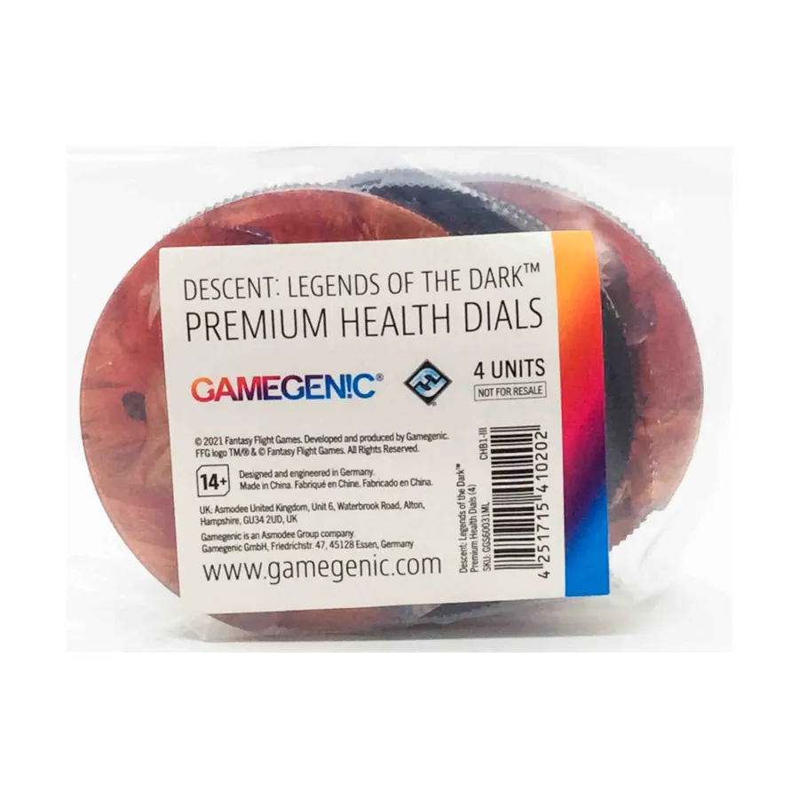 

Спуск - Премиум-шкалы здоровья Legends of the Dark, Board Game Supplies & Accessories (GameGenic)