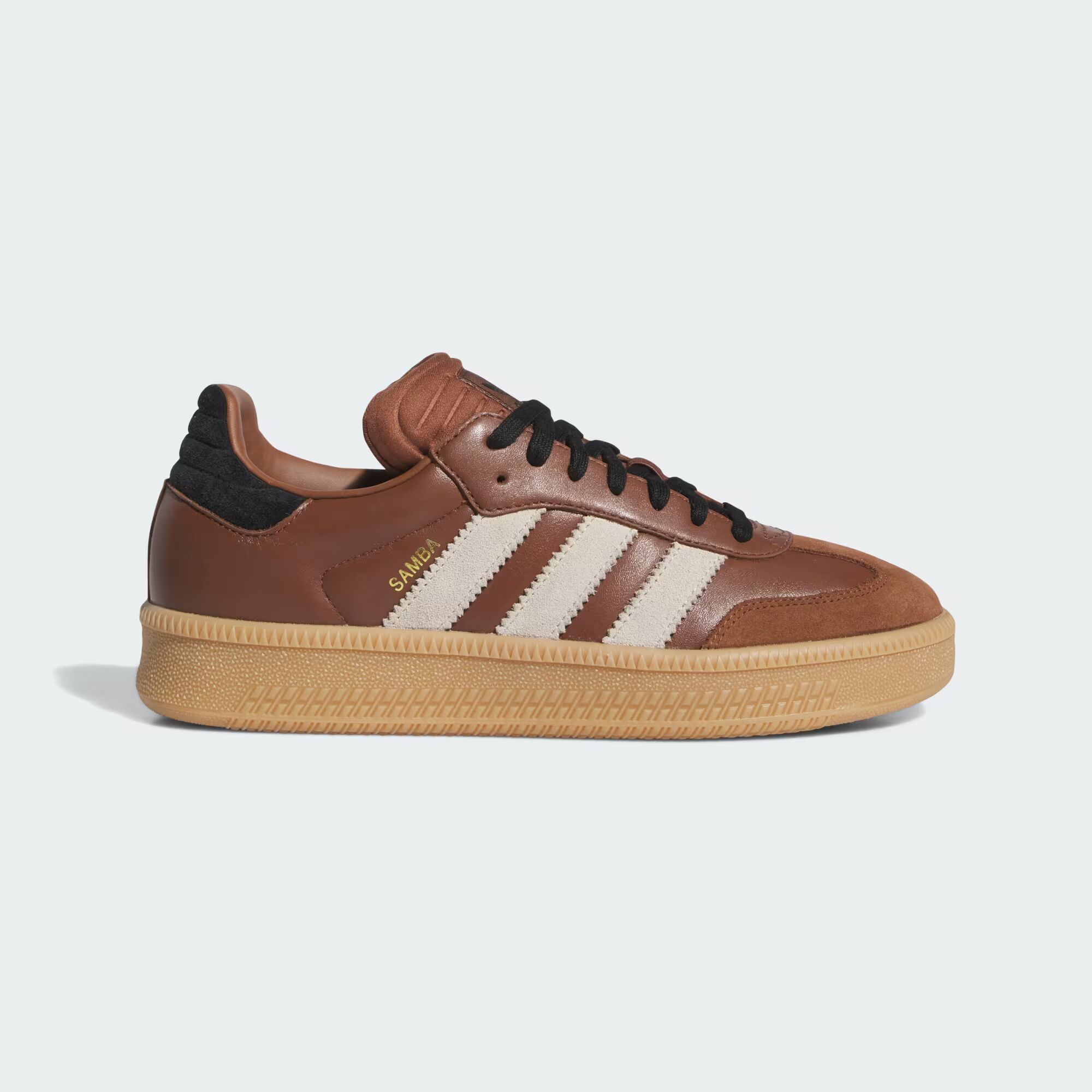 

Обувь Самба XLG Adidas, цвет Preloved Brown/Wonder Beige/Core Black