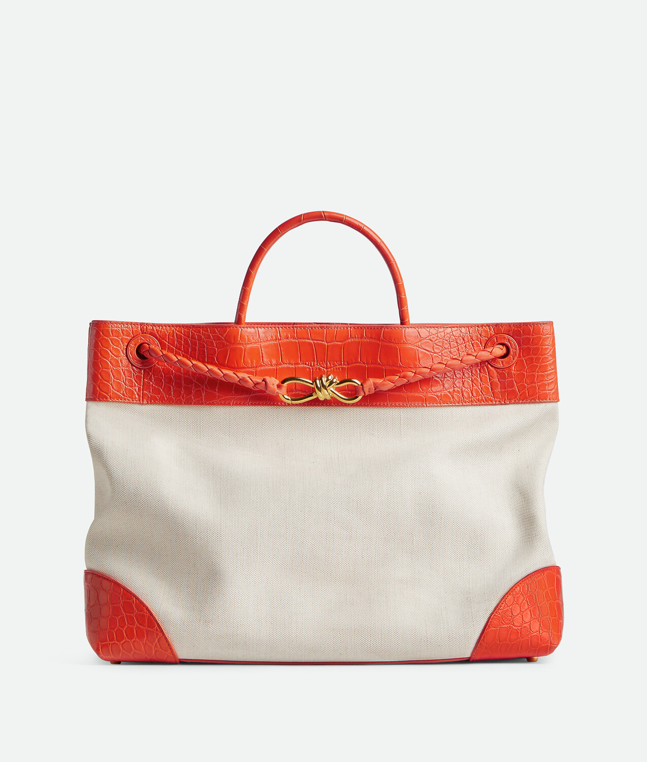 

Сумка через плечо Bottega Veneta, натуральный/оранжевый