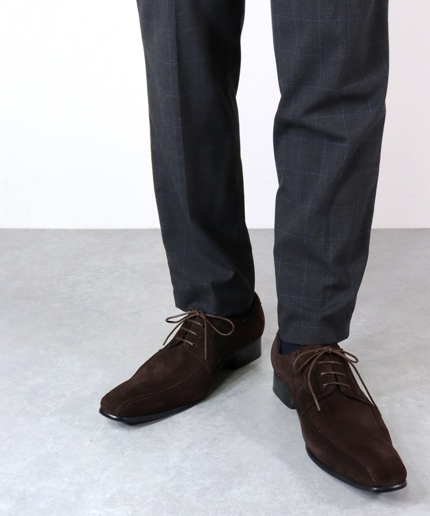Деловые повседневные туфли-броги из коровьей кожи 7771 Sarabande, Brown suede — фото 3