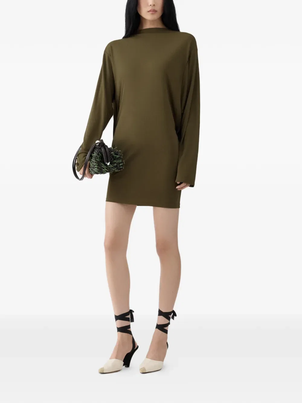Мини-платье «Мистраль» Jacquemus, зеленый — фото 2