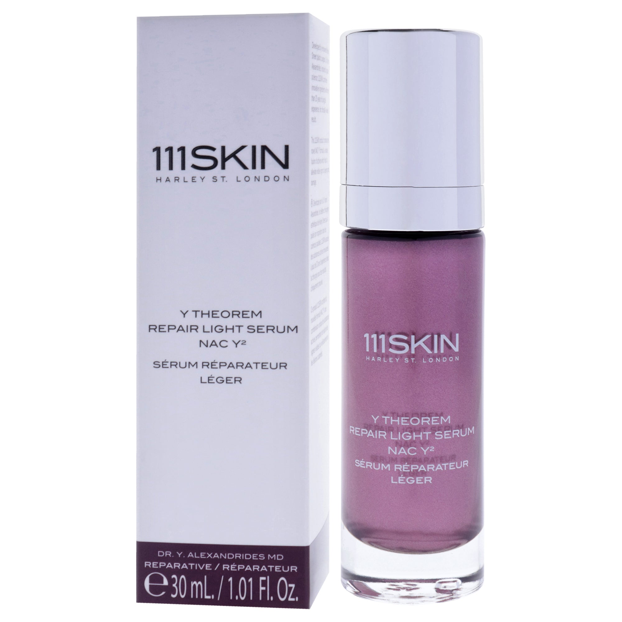 Y Theorematic Repair Light Serum NAC Y2 от 111Skin для унисекс - 1,01 унции сыворотки 111Skin, Small — фото 4