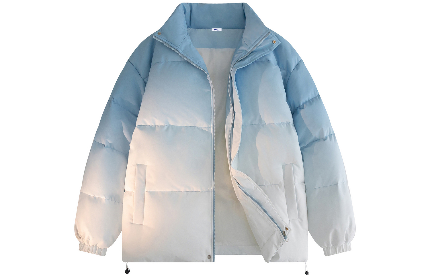 

WARRIOR Пуховик Unisex, Moonlight Blue[Stand Collar]