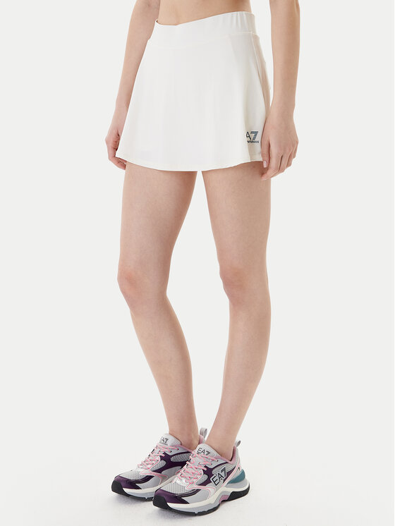 

Теннисная юбка regular fit 7W000892 AF14524 U1060 Ea7 Emporio Armani, экрю