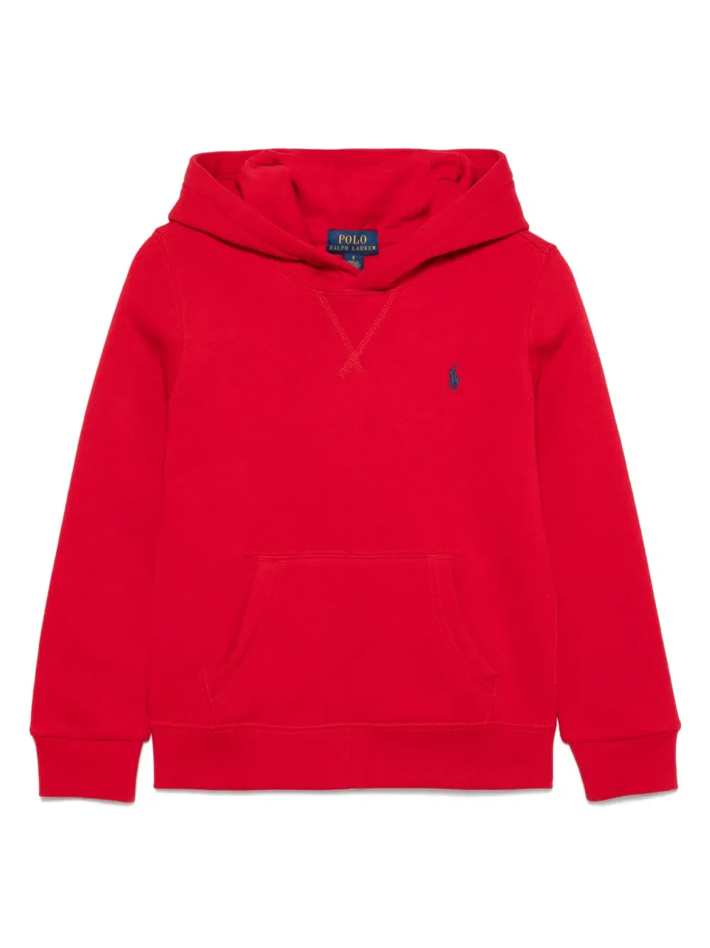 Худи с текстурой джерси Polo Ralph Lauren Kids, красный