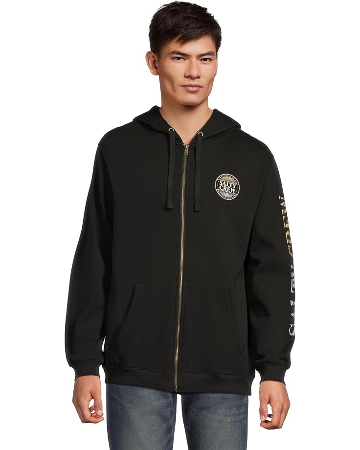 

Мужская толстовка с капюшоном Salty Crew Simple Fade Zip Fleece, Black