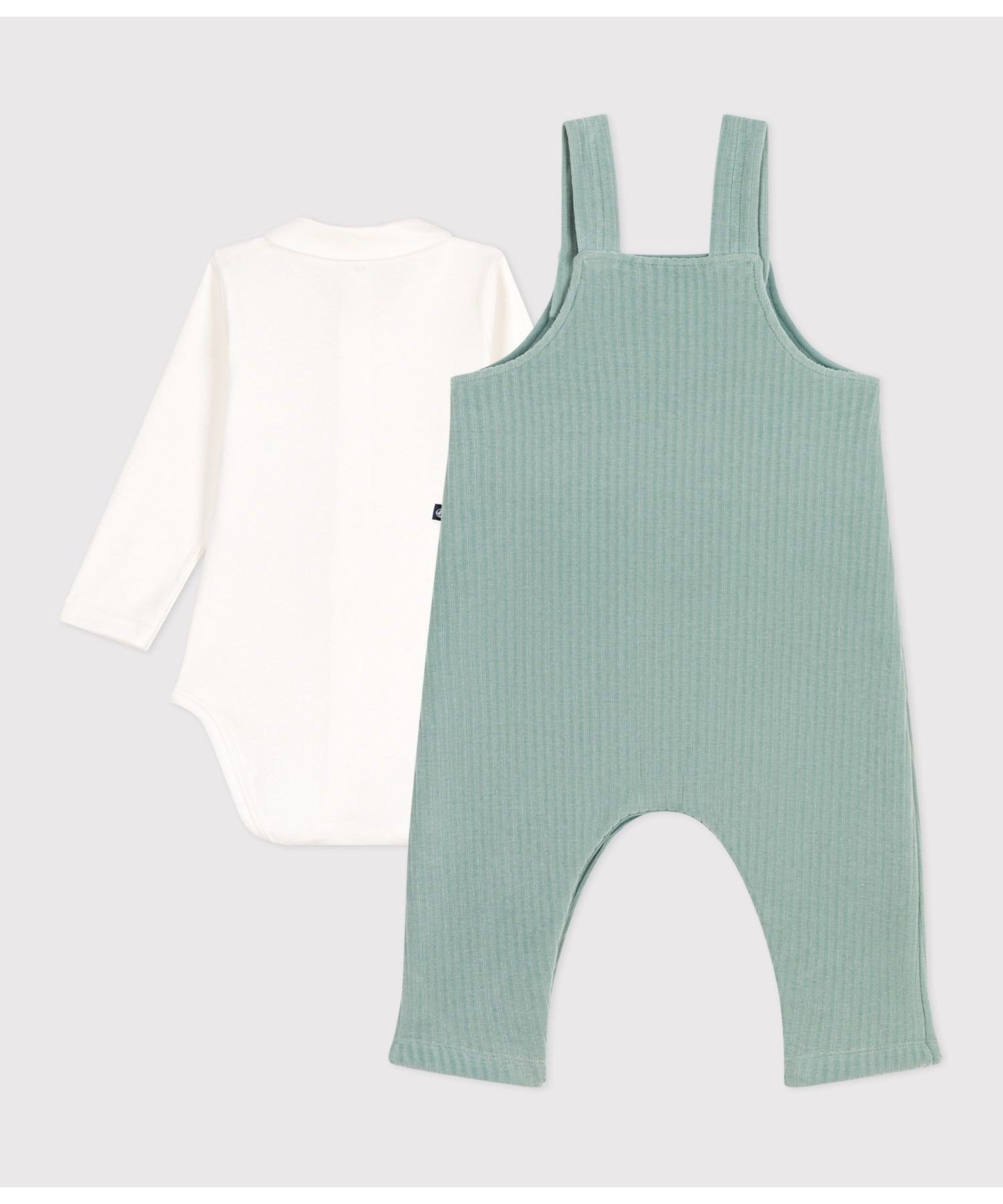 Детский комплект из 2 предметов PETIT BATEAU, Light green — фото 3