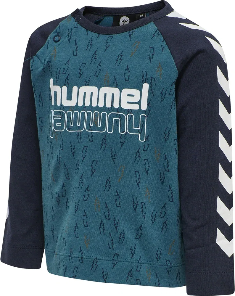 Футболка с длинным рукавом, Hummel, синий