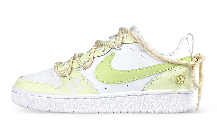 

Кроссовки для скейтбординга Court Borough Series женские, низкие, белые/зеленые Nike, Зеленый, Кроссовки для скейтбординга Court Borough Series женские, низкие, белые/зеленые Nike