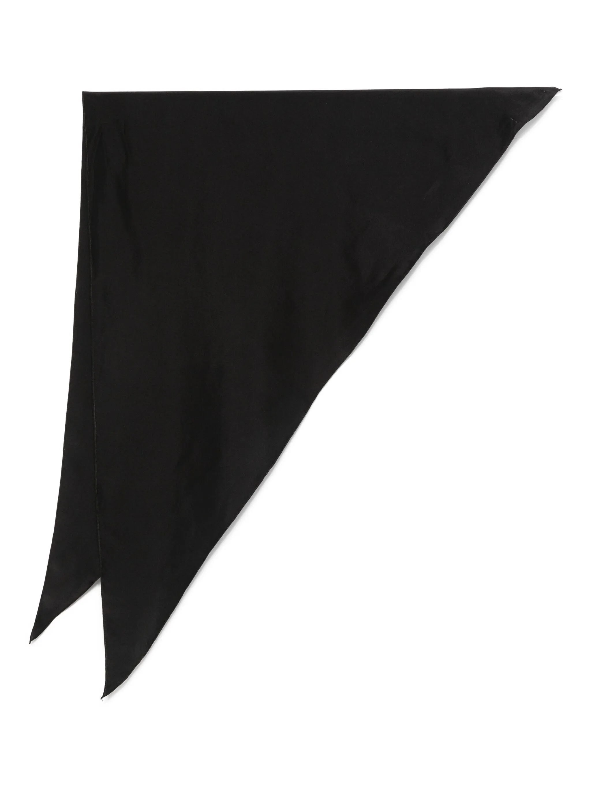 

Шелковый платок с узором Barena, черный