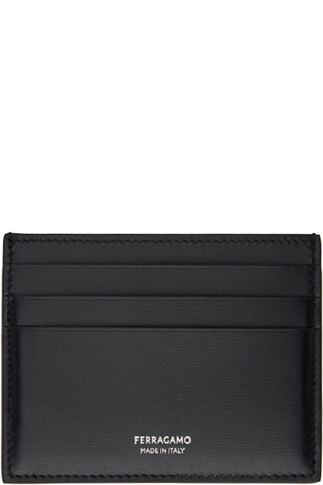 

Черный держатель кредитной карты Ferragamo