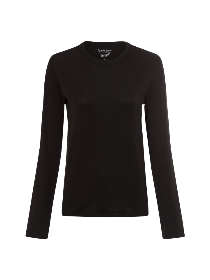 

Футболка Marie Lund Langarmshirt, черный