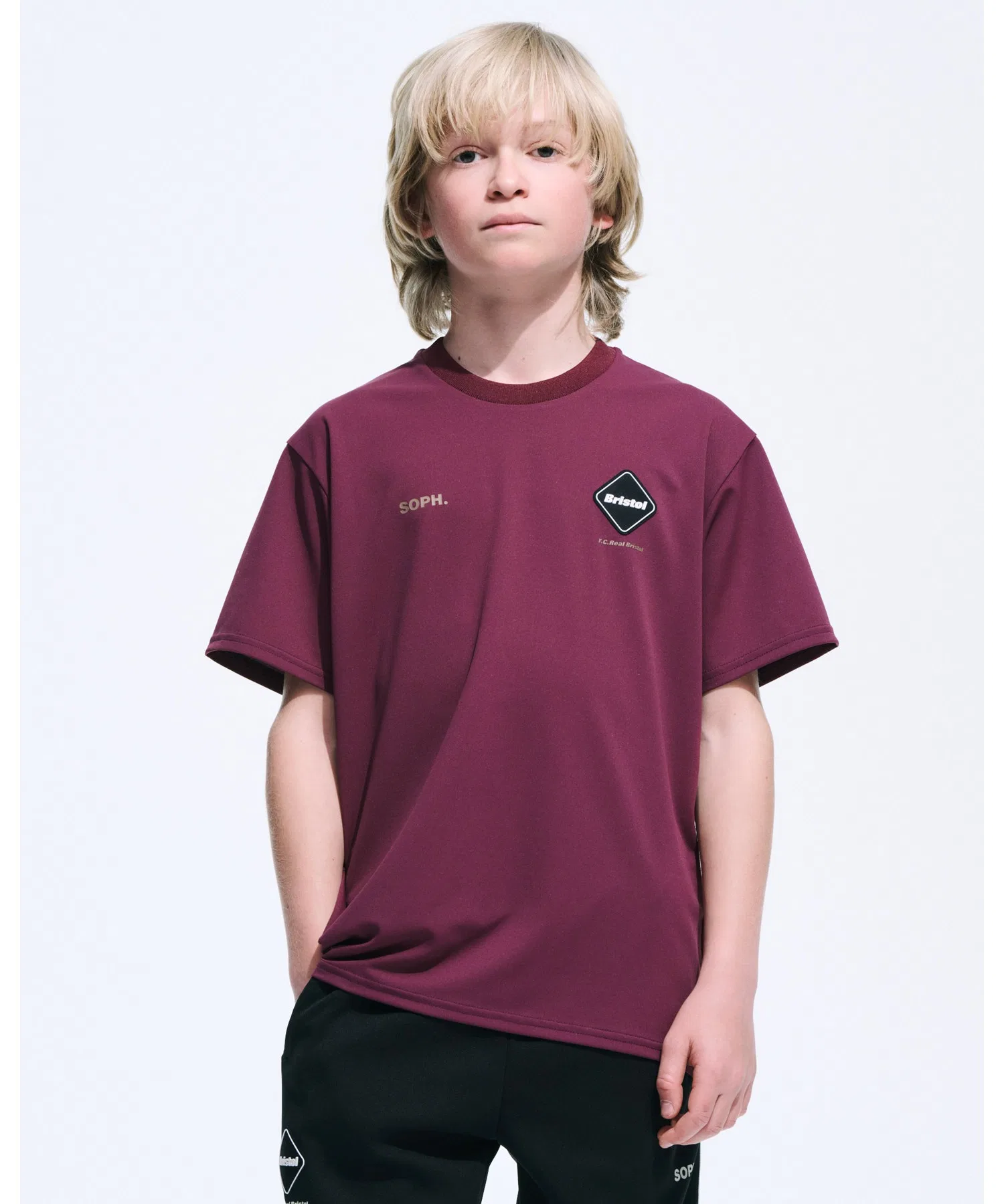 Детская футболка F.C.Real Bristol for Kids S/S ATHLETIC TOP — фото 2