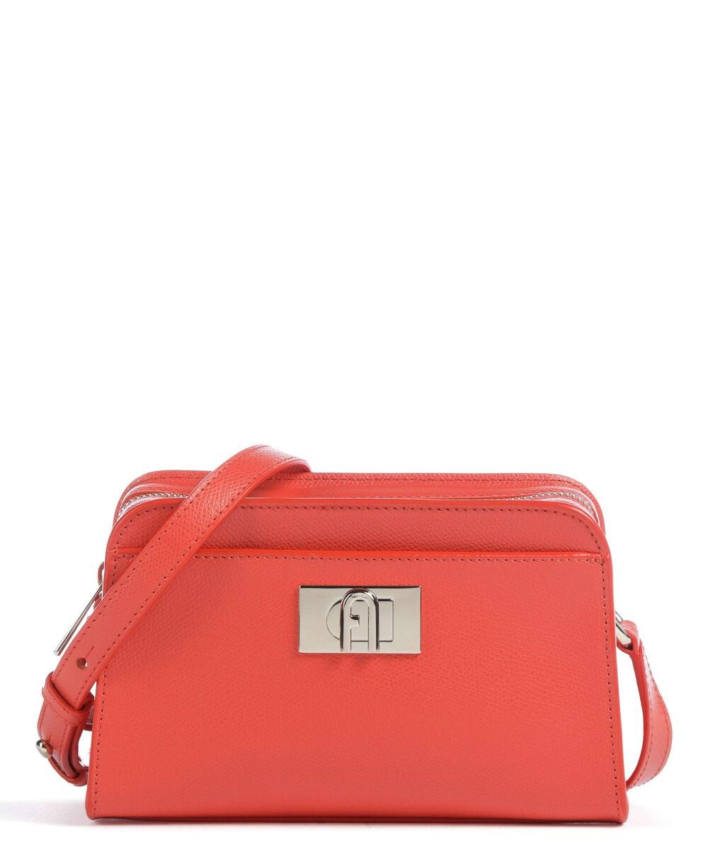 

Мини-сумка на плечо 1927 из зерненой кожи Furla, оранжевый