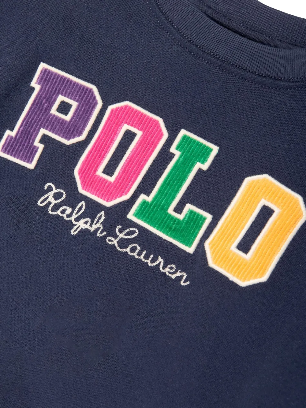 Толстовка с вышитым логотипом POLO RALPH LAUREN KIDS, синий — фото 3