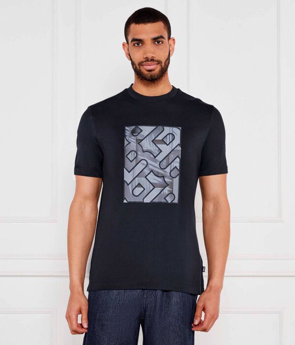 

Футболка h-taut 81 Regular fit Boss, синий
