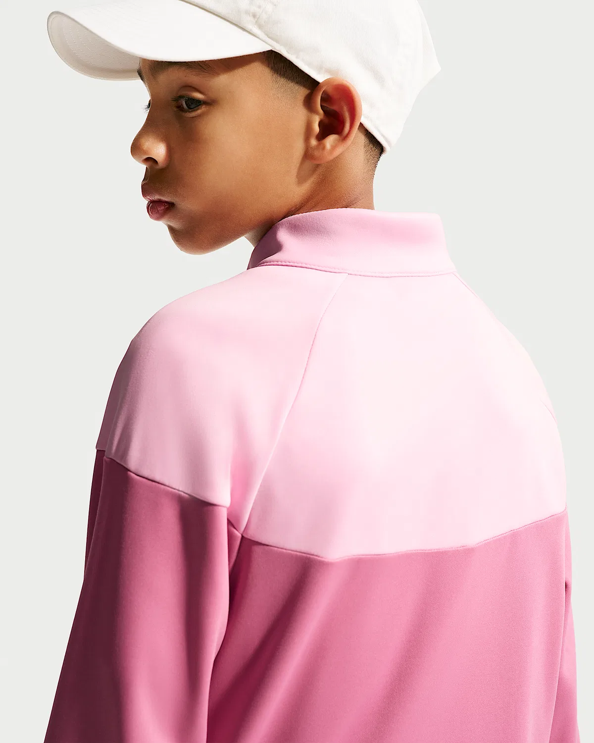 Детский спортивный костюм Dri-FIT Nike Sportswear, Peony/Medium Soft Pink/White — фото 3