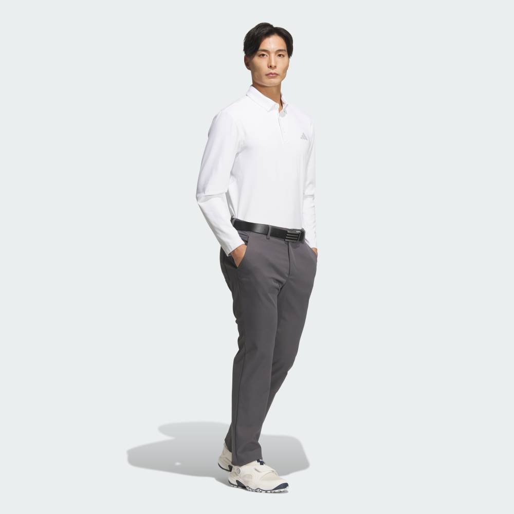 Брюки EX STRETCH Twist Weave с водоотталкивающим покрытием и жаккардовым плетением Adidas, gray — фото 3