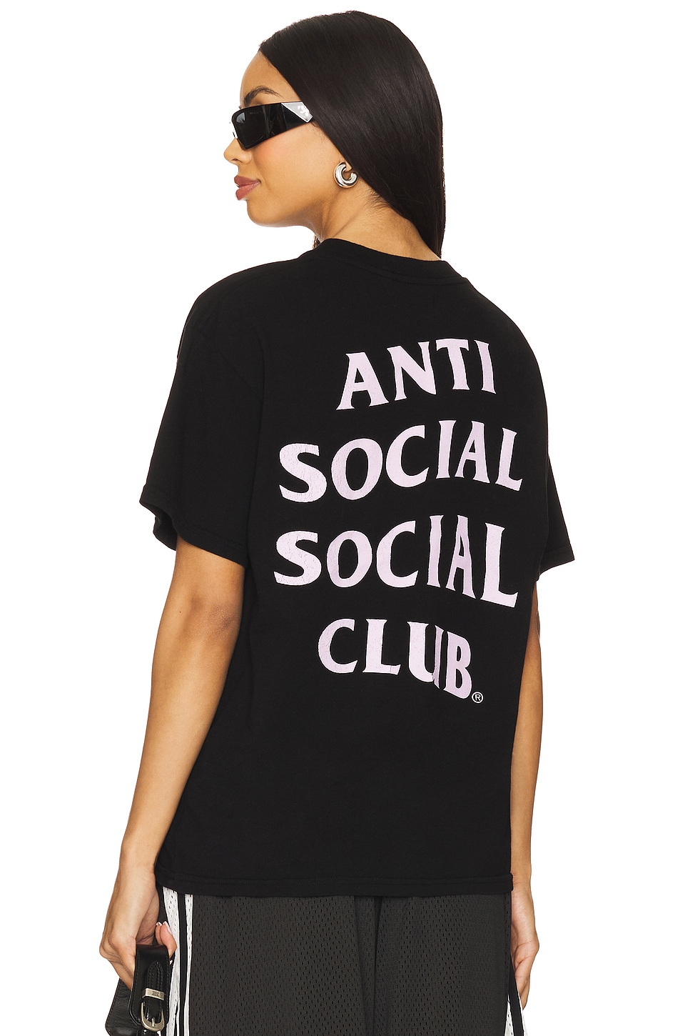 

Футболка с принтом "Mind game weathered" от Anti Social Social Club, black